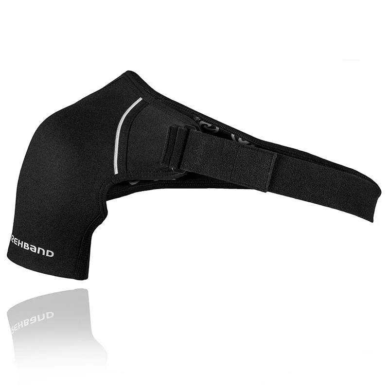 Rehband QD Shoulder Support Left 3 mm Black Medium Rehband