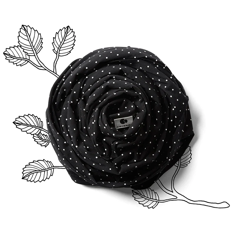 Coracor Bärsjal Small Dot Black Coracor