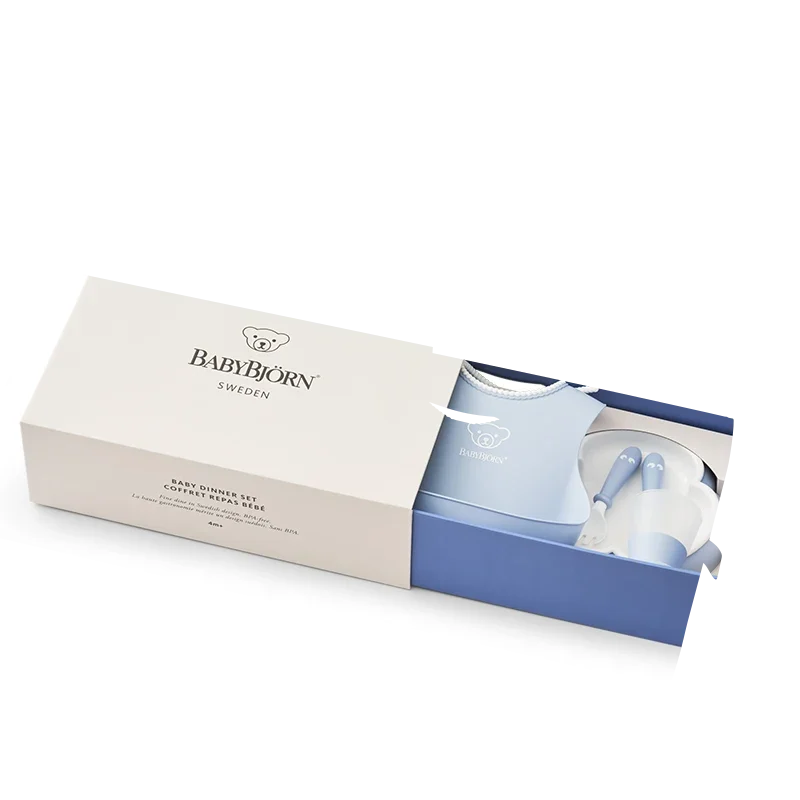 BabyBjörn Middagsset Blekblå BabyBjörn
