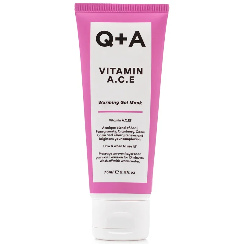 Q+A Vitamin A.C.E Warming Gel Mask 75 ml Q+A