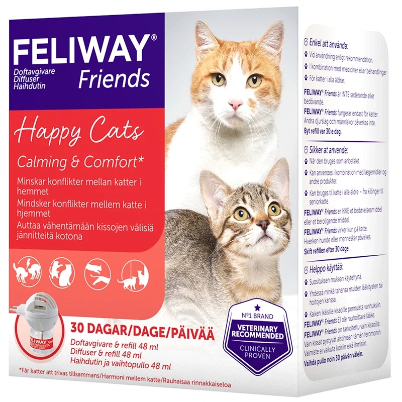 Feliway Friends Doftavgivare med Refill för katt Feliway