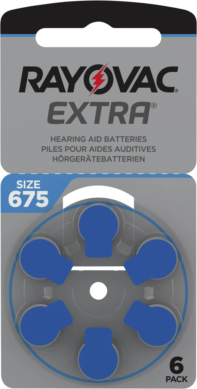 Rayovac Extra Advanced Act 675 6 st Rayovac