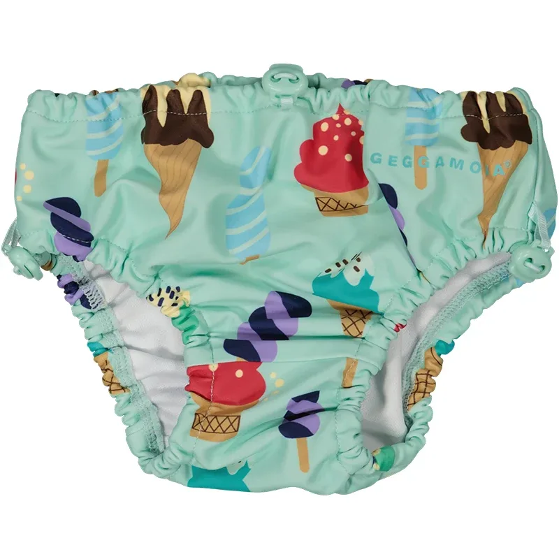 Geggamoja UV-Baby Swim Pants Mint Ice Cream 50/56 Geggamoja