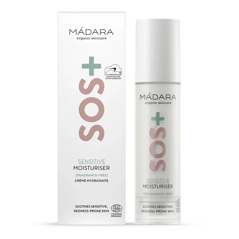 Mádara SOS+ Sensitive Moisturiser 50ml Mádara