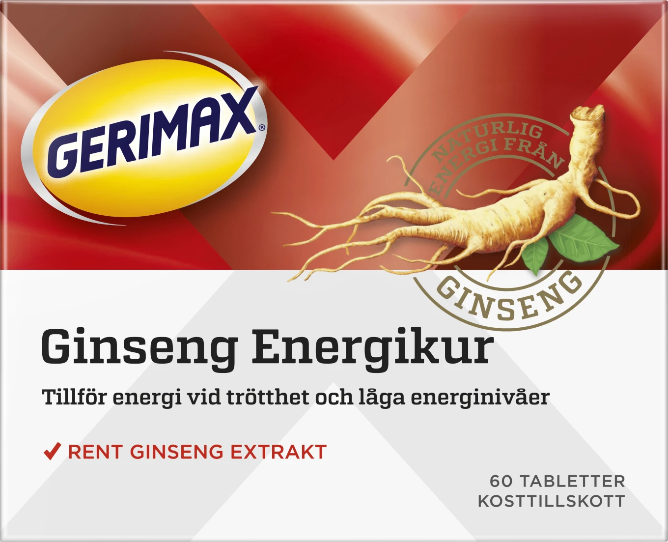 Gerimax Ginseng tablett 60 st Gerimax