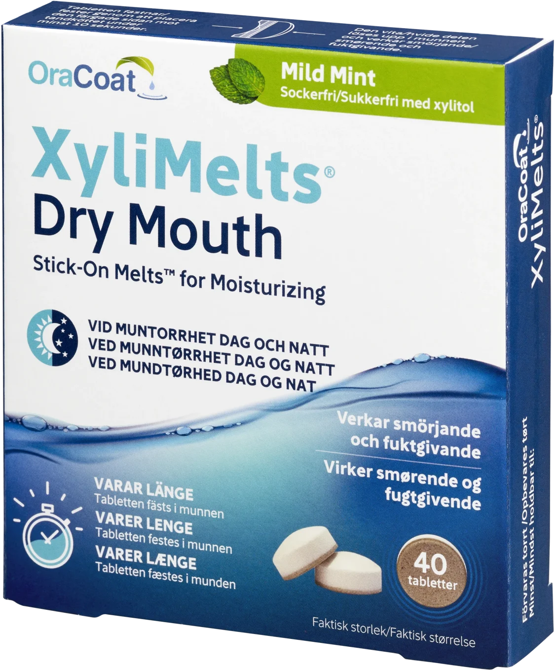 XyliMelts Munfukttablett 40 st XyliMelts