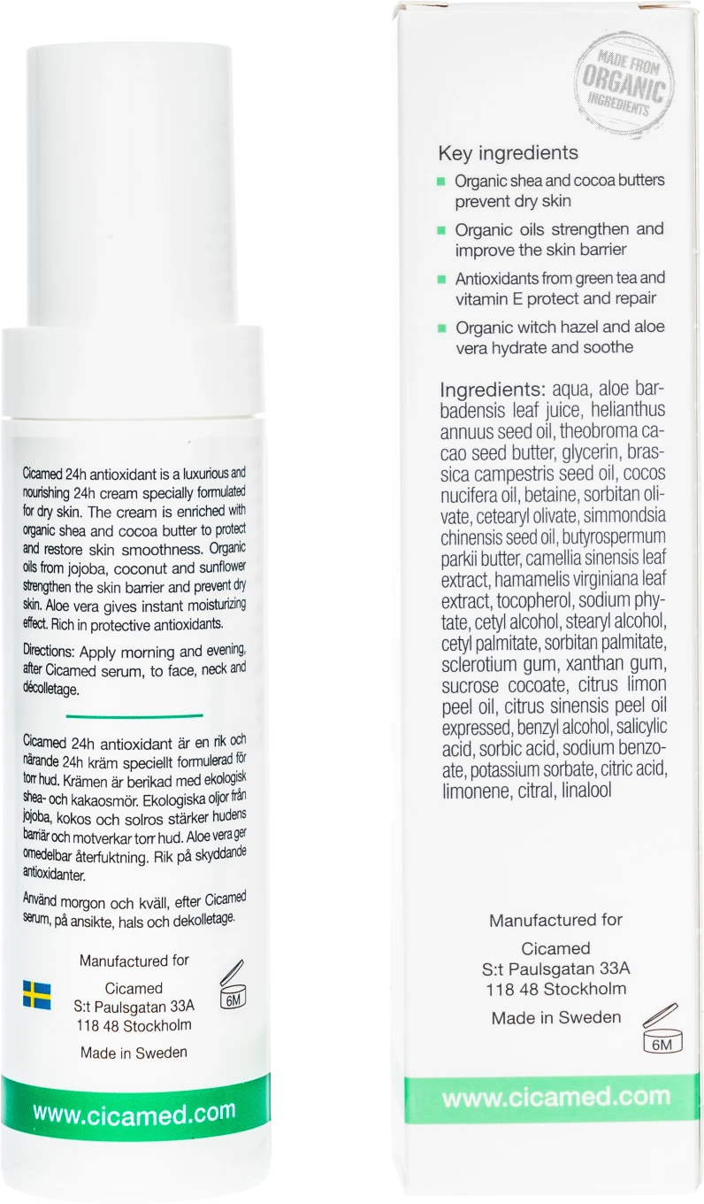 Cicamed Organic Science 24h Antioxidant 50 ml Cicamed