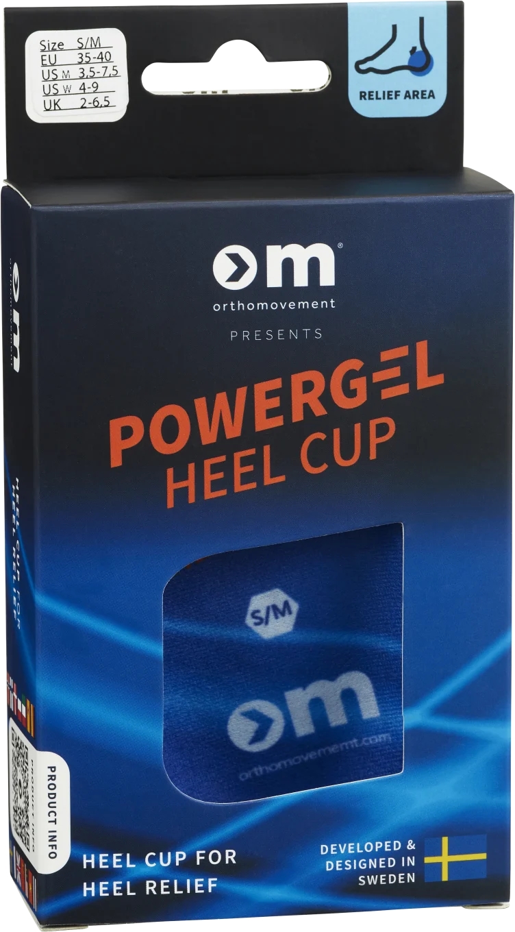 Ortho Movement Powergel Heel Cup S/M Ortho Movement