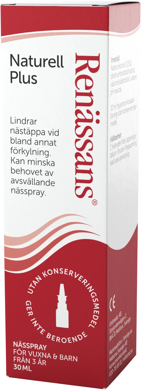 Renässans Plus nässpray 30 ml Renässans