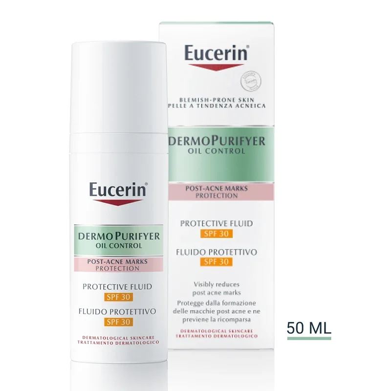 Eucerin DermoPurifyer Oil Control Protective Fluid SPF 30, 50 ml Eucerin