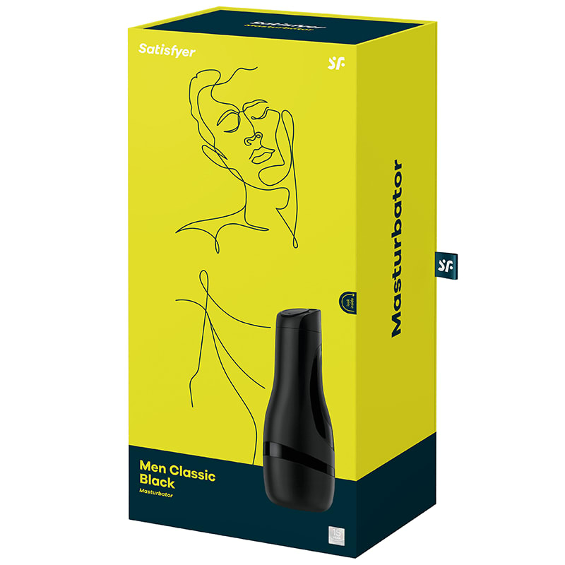 Satisfyer Men Classic Black Onanihjälpmedel Satisfyer