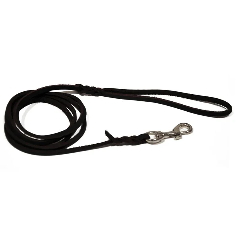 Dogman Koppel Läder Svart 9 mm x 180 cm Dogman