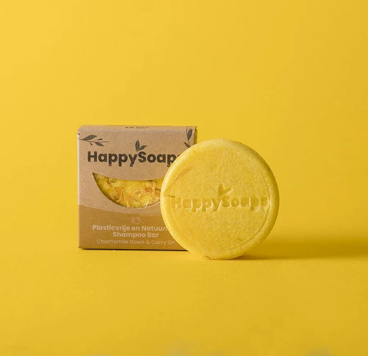 HappySoaps Shampoo Bar Chamomile Down & Carry On 70 g HappySoaps