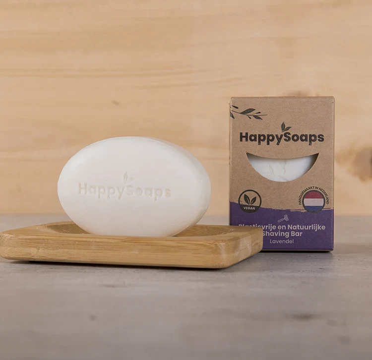 HappySoaps Shaving Bar Lavender 80 g HappySoaps