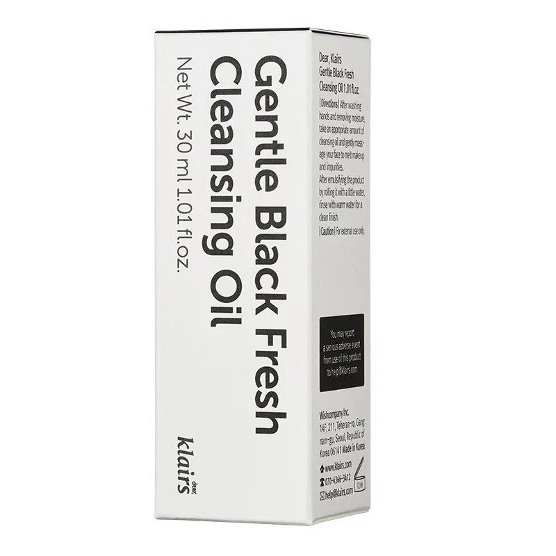 Klairs Gentle Black Fresh Cleansing Oil 30 ml Klairs