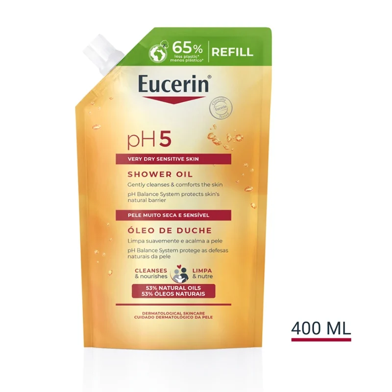 Eucerin pH5 Shower Oil parfymerad refill 400 ml Eucerin