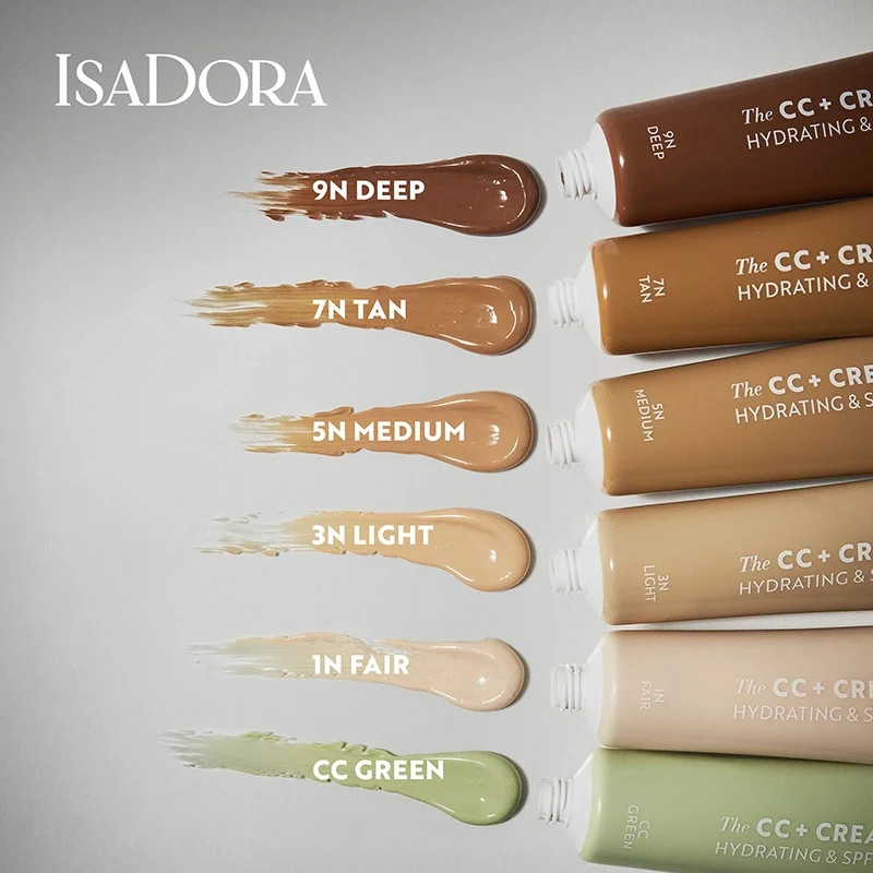 IsaDora CC+ Cream SPF 30, 30 ml 3N Light IsaDora