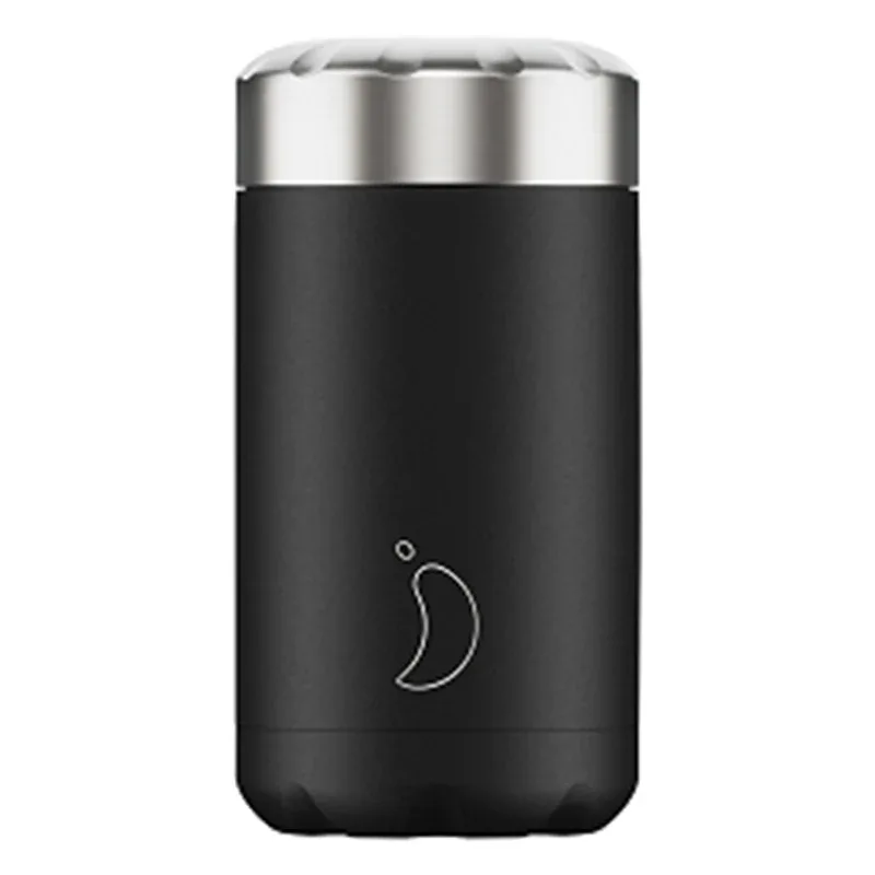 Chilly's Food Pot Monochrome Black 500 ml Chillys