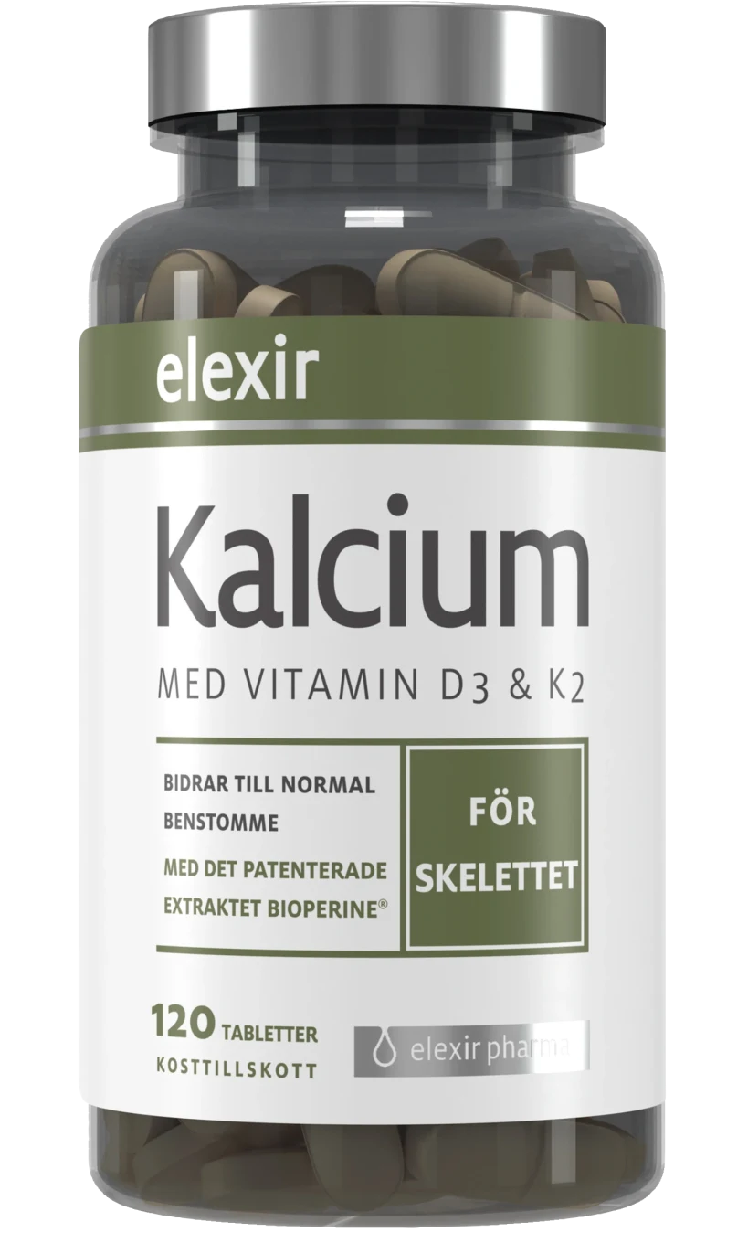 Elexir Pharma Kalcium 120 tabletter Elexir Pharma