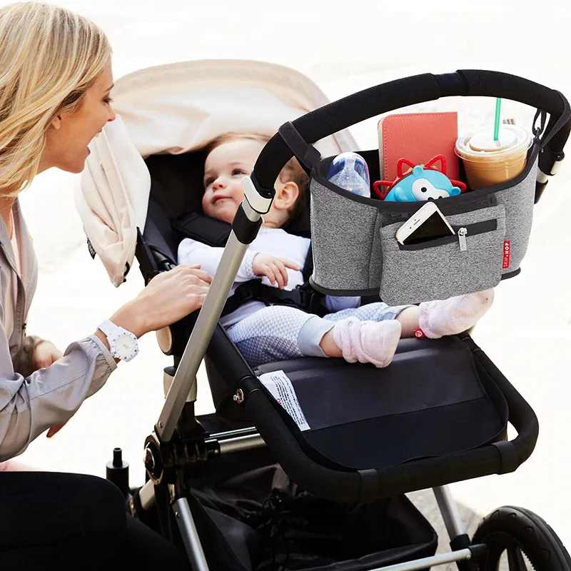 Skip Hop Stroller Organizer Heather Grey Skip Hop