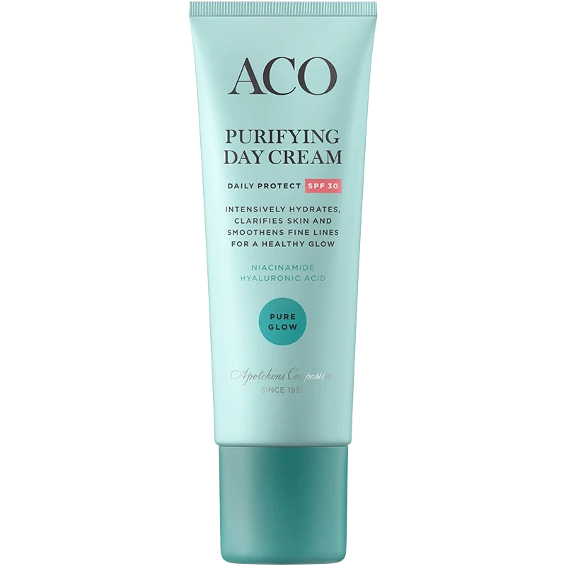 ACO Face Pure Glow Purifying Day Cream SPF 30, 50 ml ACO