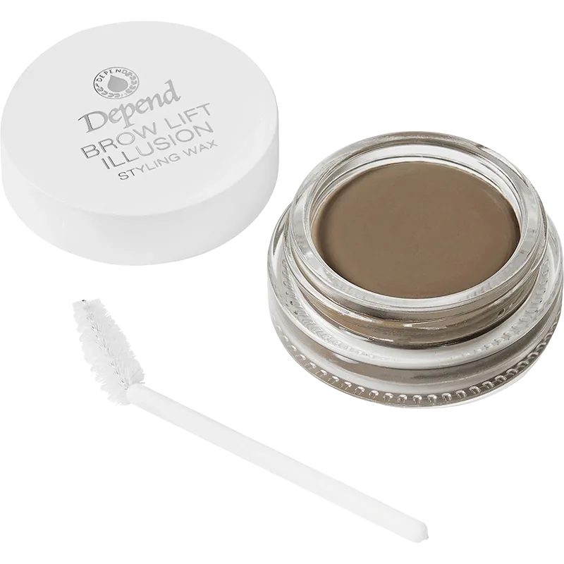 Depend Perfect Eye Brow Illusion Wax  Taupe Depend