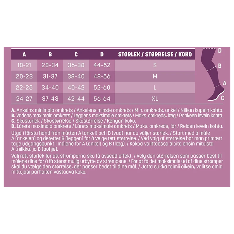 Mabs Nylon Tights Black 1 par S Mabs