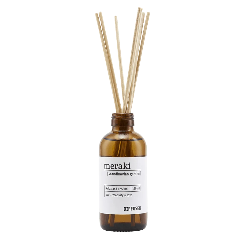 Meraki Doftspridare med 7 pinnar Scandinavian Garden 120 ml Meraki