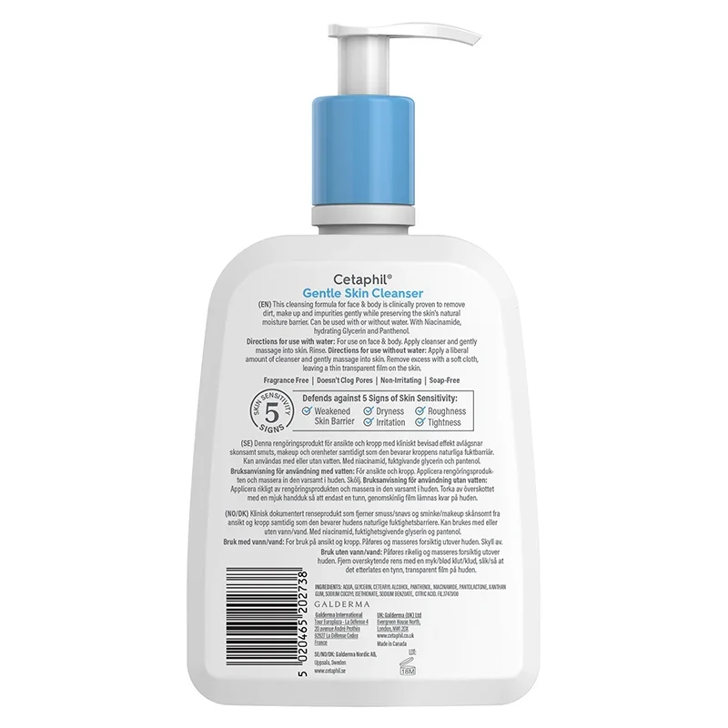 Cetaphil Gentle Skin Cleanser 473ml Cetaphil