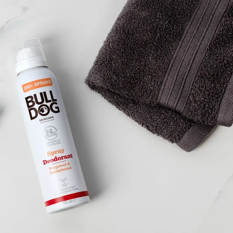 Bulldog Bergamot & Sandalwood Spray Deodorant 125 ml Bulldog