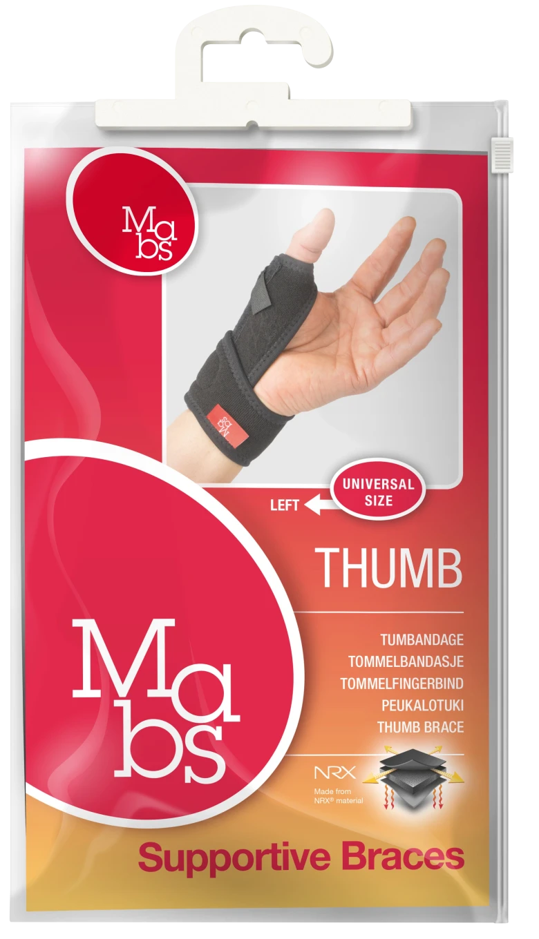 Mabs Tumbandage Vänster Svart Mabs