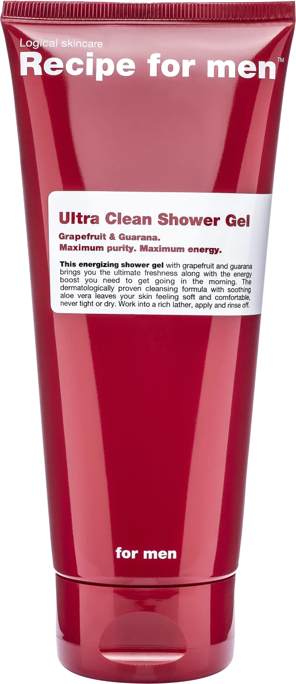 Recipe for Men Ultra Clean Shower Gel 200 ml Recipe for Men