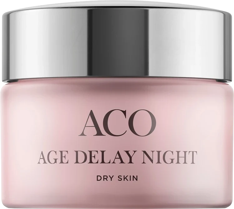 ACO Age Delay Nightcream Dry skin Parf 50ml ACO