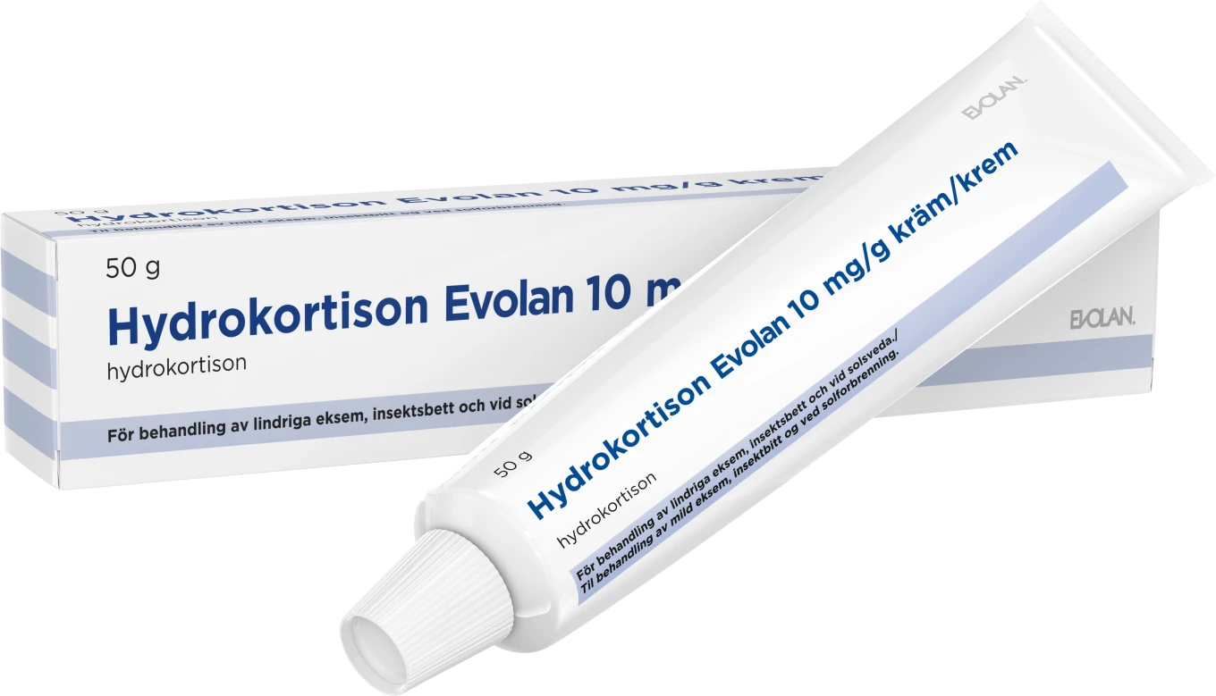 Hydrokortison Evolan 10 mg/g Kräm 50 g Evolan