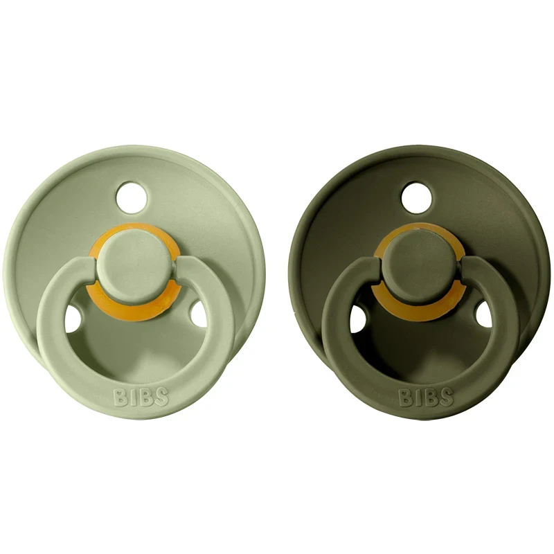 BIBS Napp Sage / Hunter Green 6-18 månader 2-pack Bibs