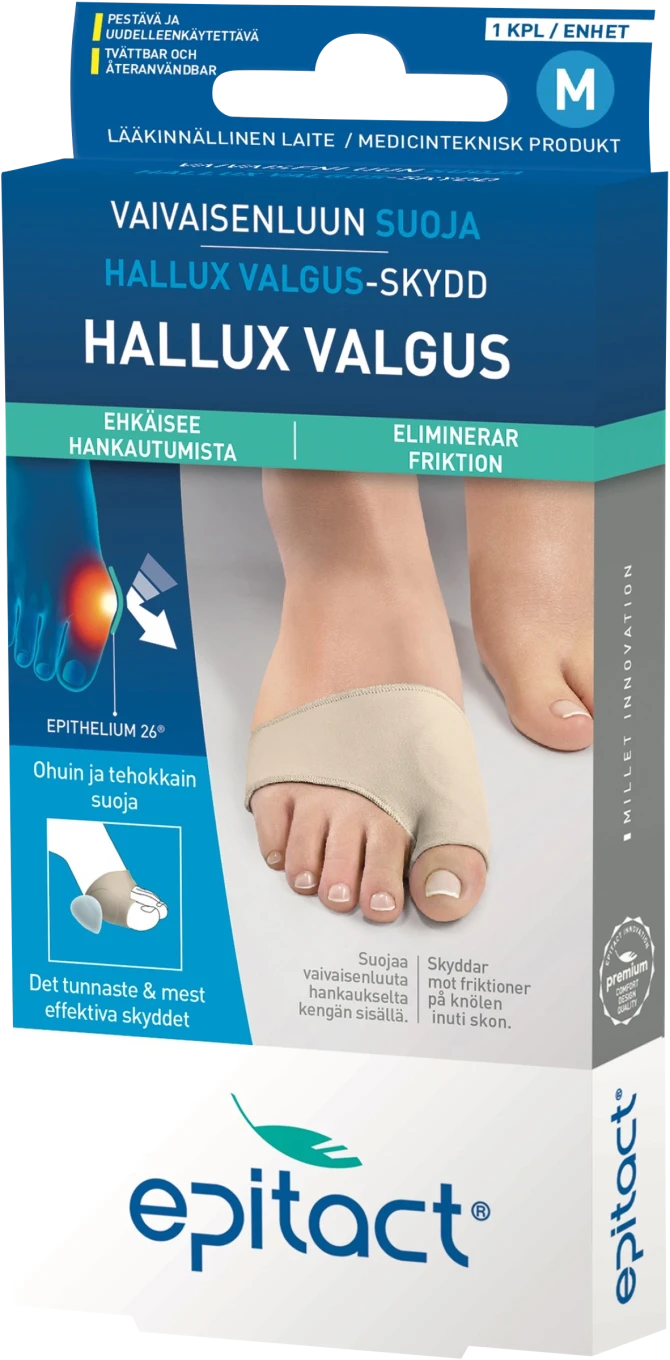 Epitact Hallux Valgus Skydd 1 st M Epitact