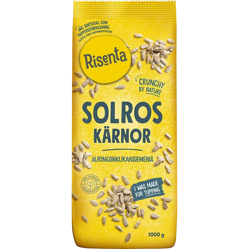 Risenta Solroskärnor 1000 g Risenta