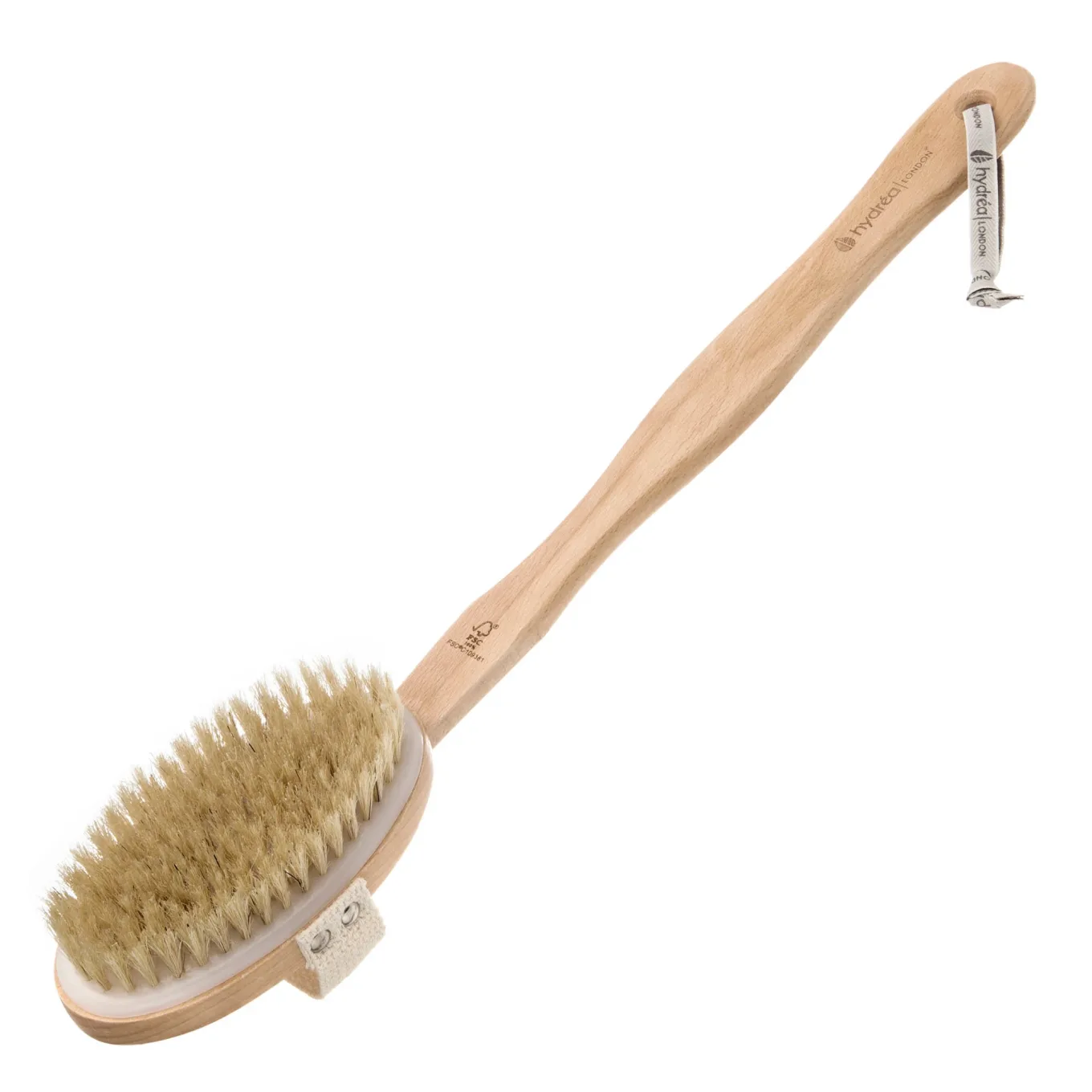 Hydrea London Classic Body Brush with Natural Bristle Hydrea London