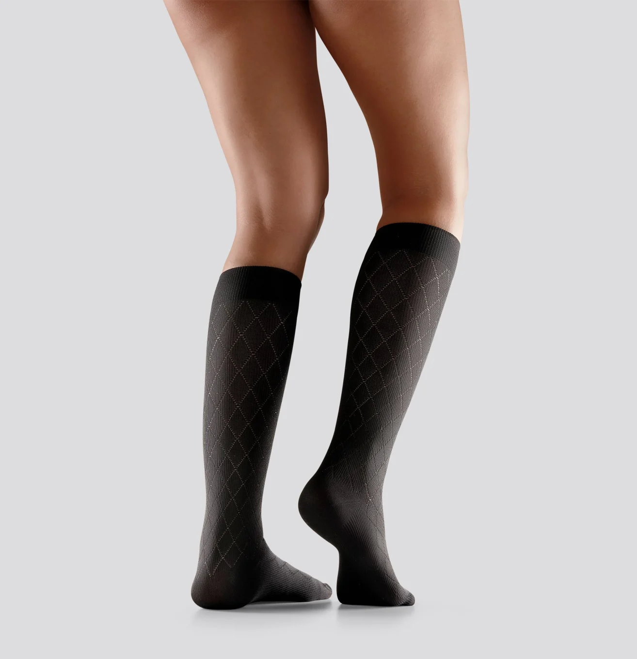 Mabs Nylon Knee Design Black 1 par M Mabs