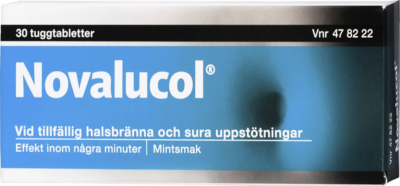Novalucol tuggtablett 30 st Novalucol