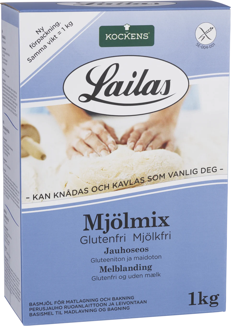 Lailas Mjölmix glutenfri mjölkfri 1 kg Lailas