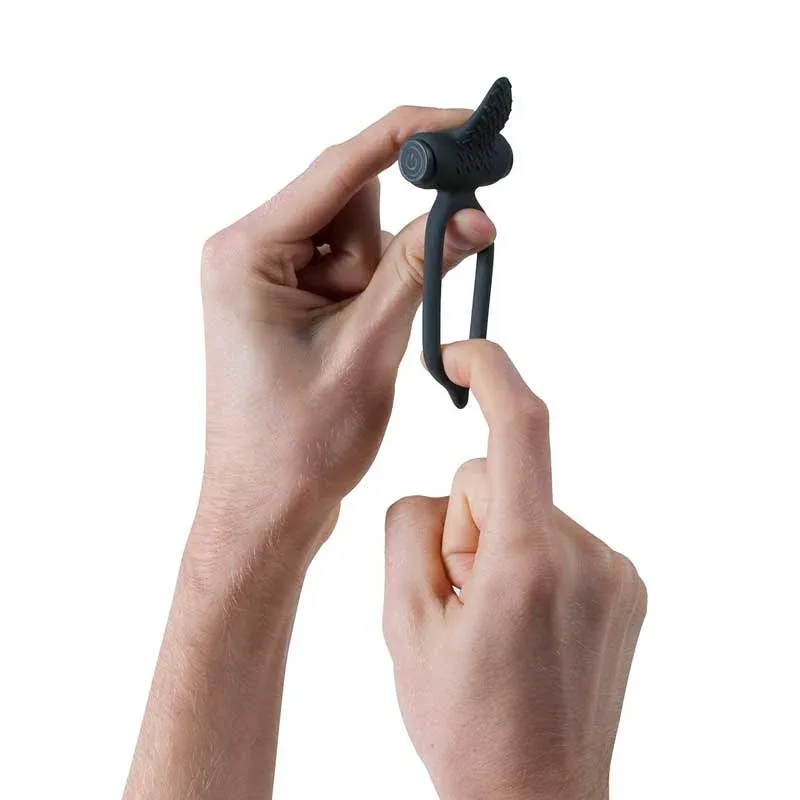 B Swish Bcharmed Basic Black Vibrerande penisring B Swish