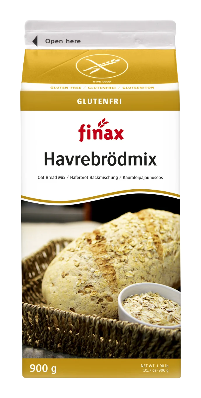 Finax Havrebrödmix Glutenfri 900 g Finax