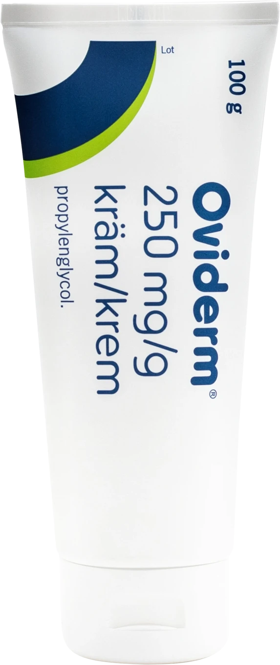 Oviderm Kräm 250mg/g Tub 100g Oviderm
