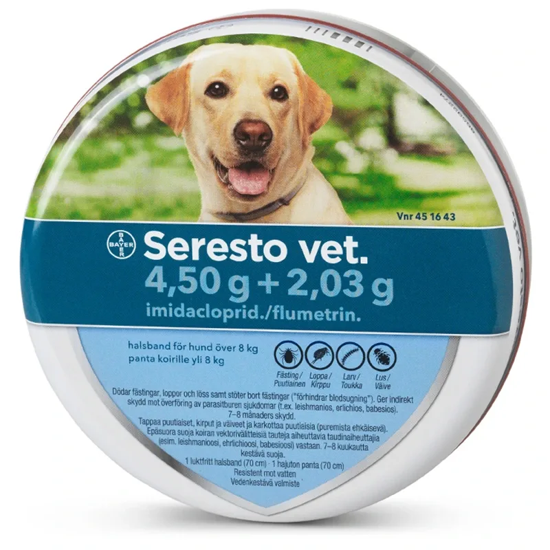 Seresto vet. halsband för hund över 8 kg Seresto