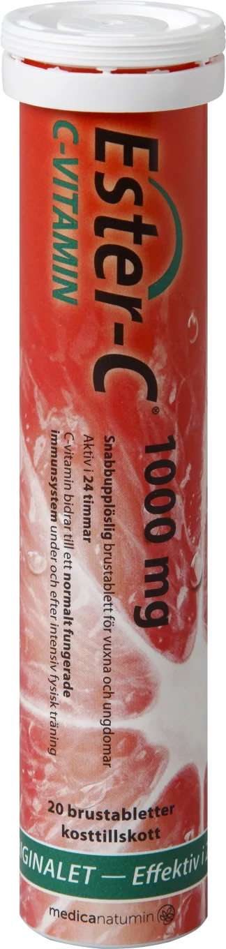 Ester-C Brus 1000mg Brustablett 20 st Ester-C