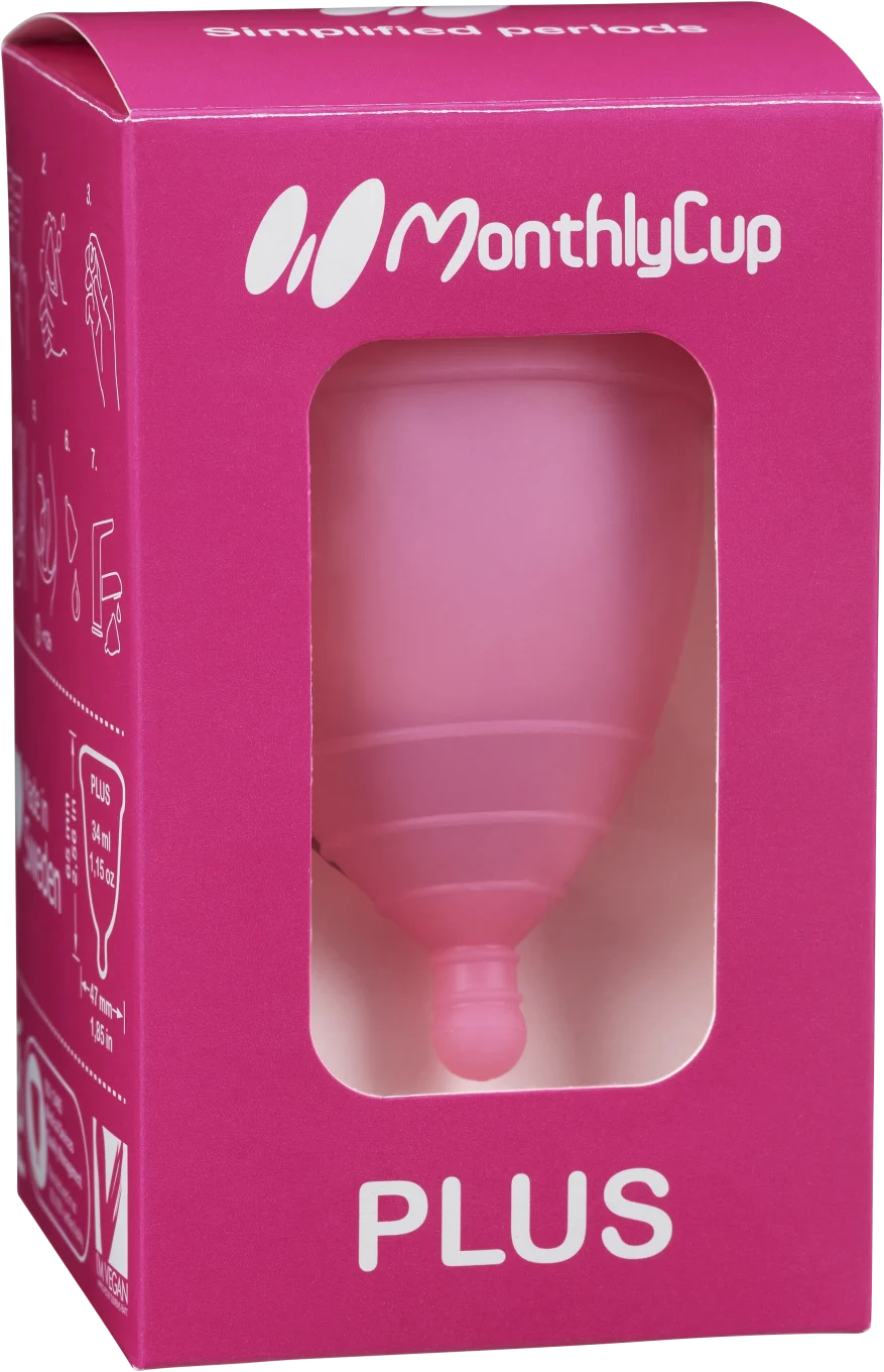 MonthlyCup Menskopp Pink Topaz Plus MonthlyCup