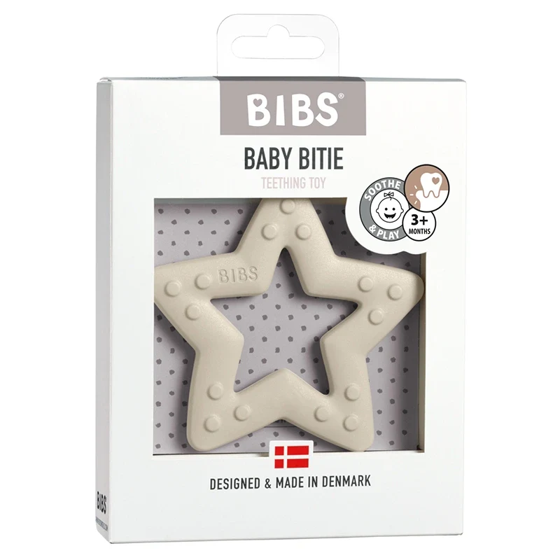 BIBS Baby Bitie Ivory Bitring Bibs