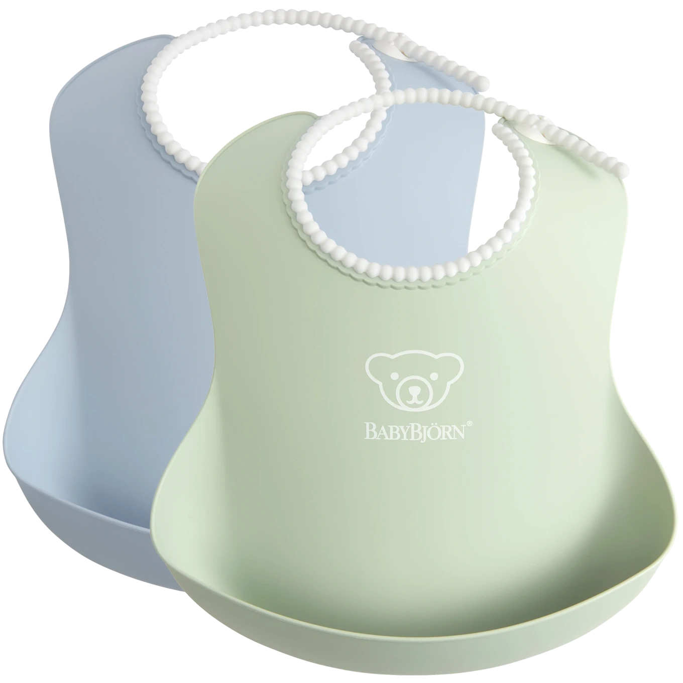 BabyBjörn Haklapp Blekgrön/Blekblå 2-pack BabyBjörn