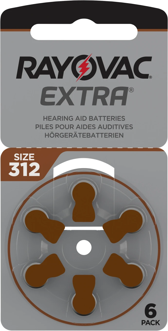 Rayovac Extra Advanced Act 312 6 st Rayovac